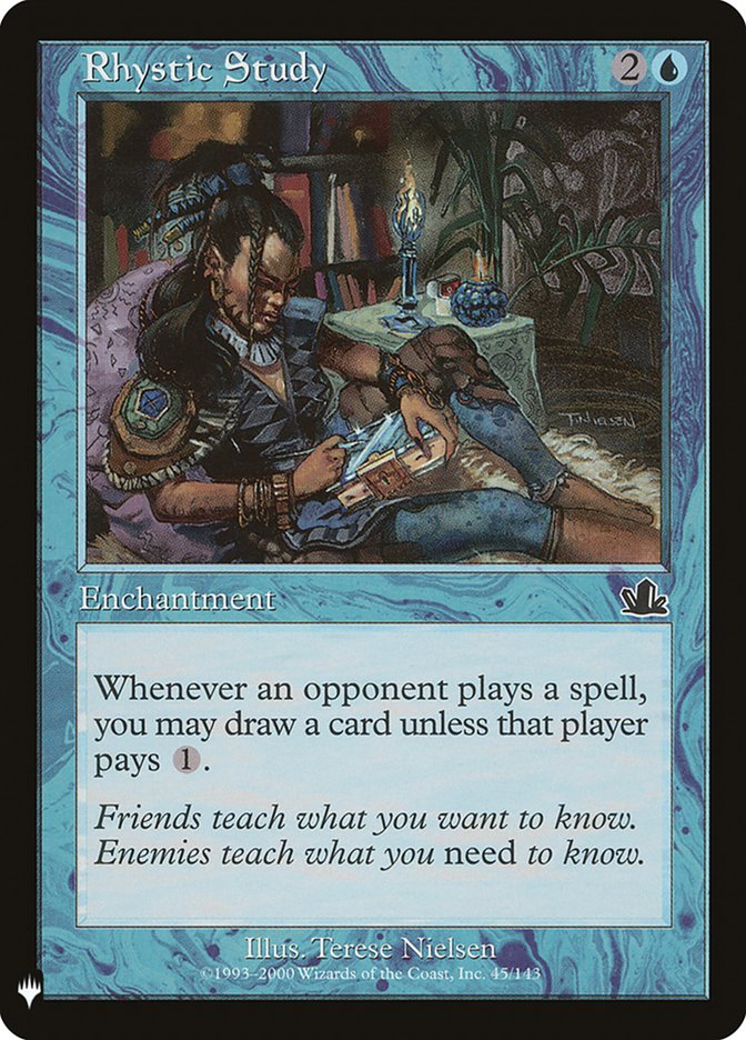 Rhystic Study 45 (The List Reprints)  | Good Games Adelaide SA