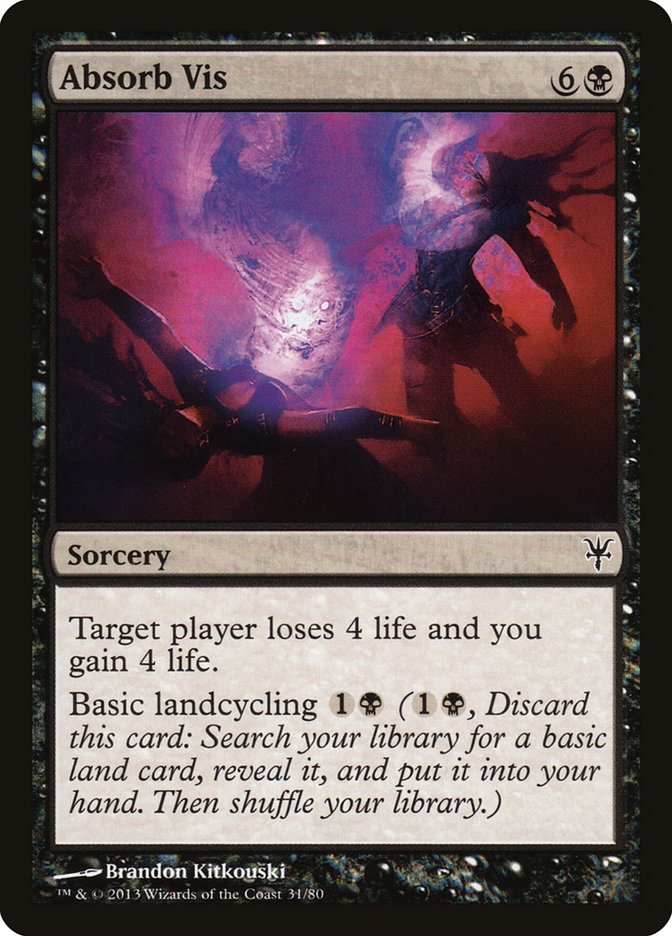Absorb Vis 31 (Duel Decks: Sorin vs. Tibalt)  | Good Games Adelaide SA