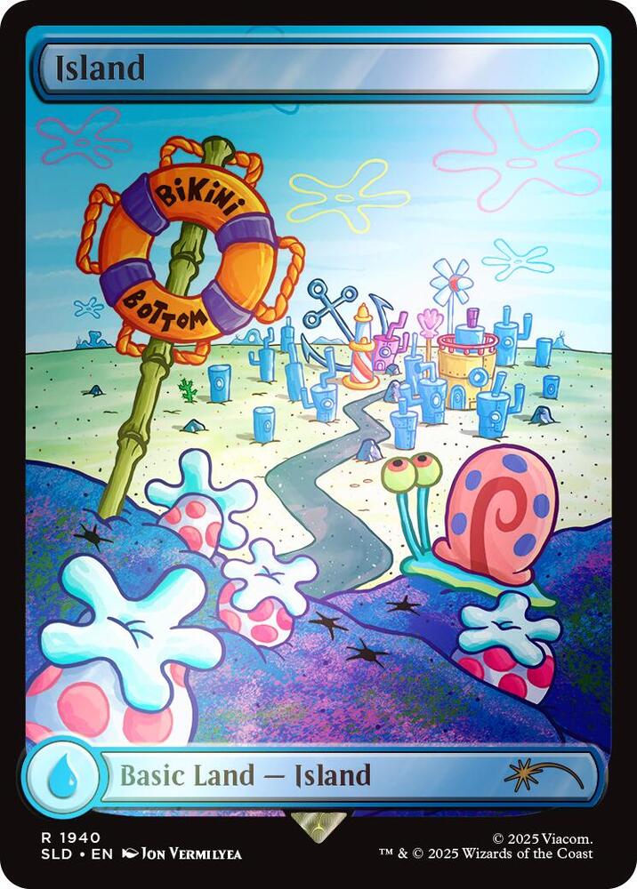 Island 1940 Rainbow Foil 1940 (Secret Lair Drop Series)  - Foil | Good Games Adelaide SA