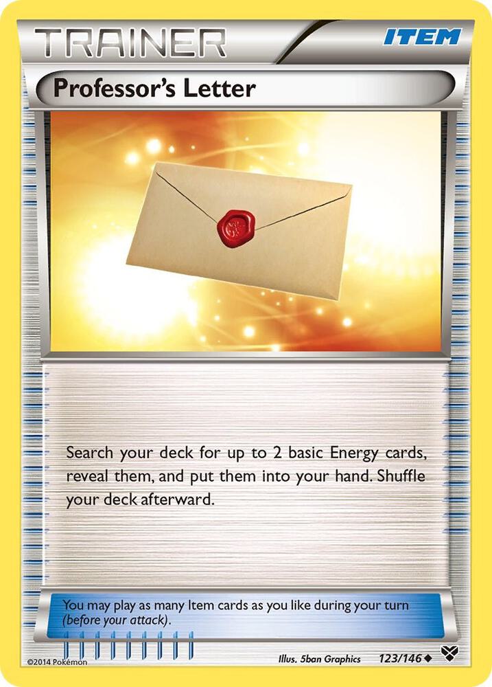 Professors Letter 123/146 (XY Base Set)  | Good Games Adelaide SA