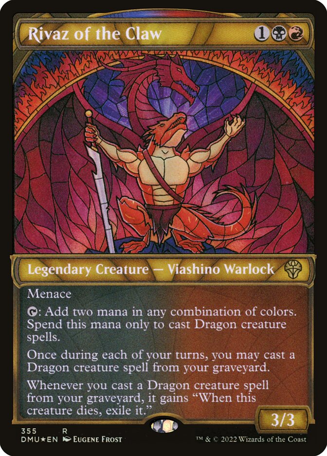 Rivaz of the Claw 355 (Dominaria United)  - Foil | Good Games Adelaide SA