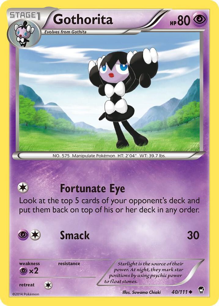 Gothorita 40/111 (XY - Furious Fists)  | Good Games Adelaide SA