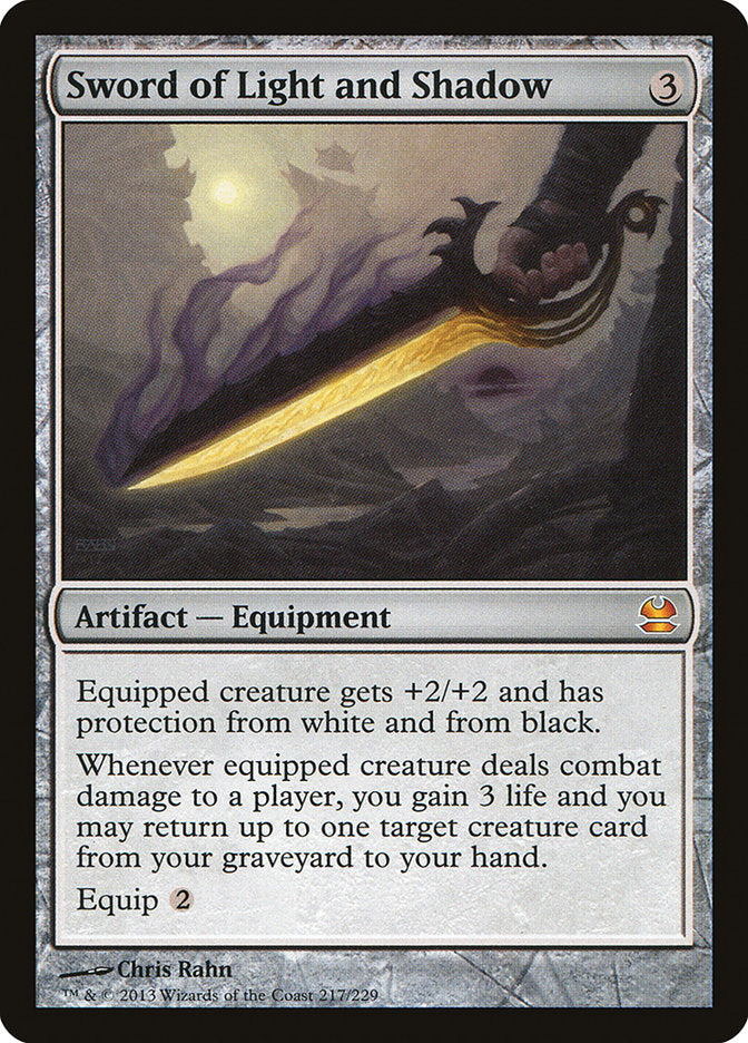 Sword of Light and Shadow 217 (Modern Masters)  - Foil | Good Games Adelaide SA