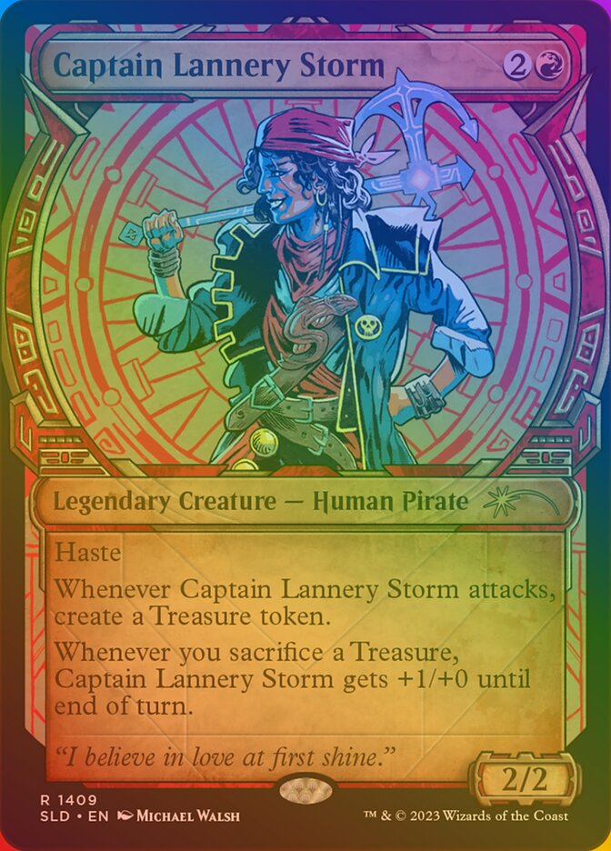 Captain Lannery Storm 1409 (Secret Lair Drop Series)  - Foil | Good Games Adelaide SA