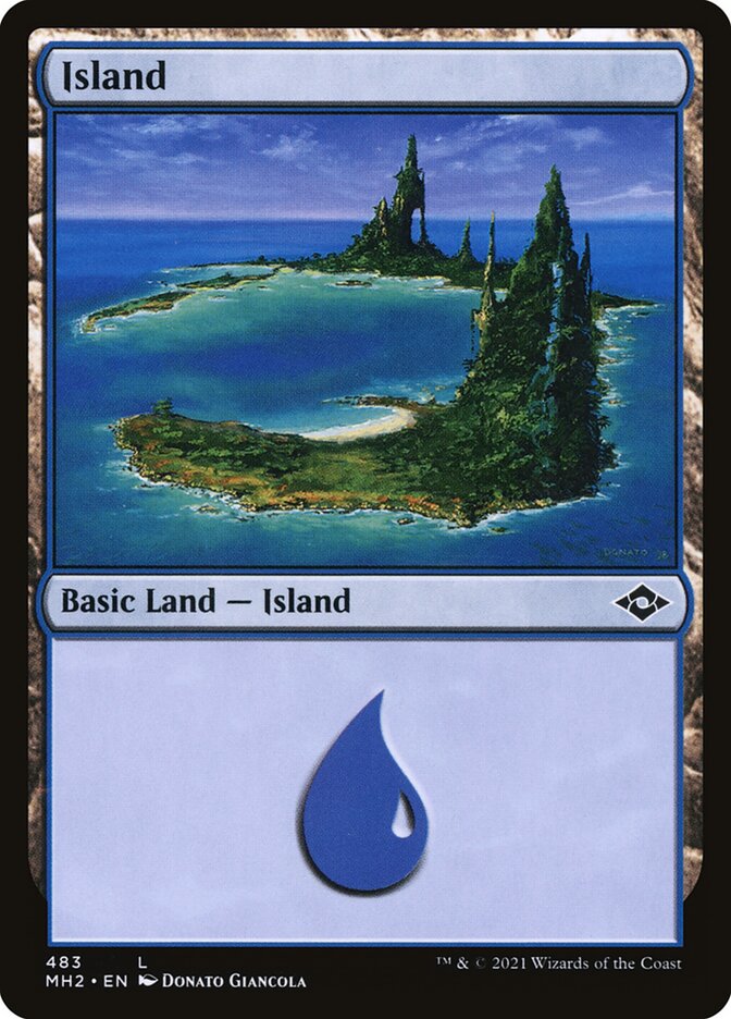 Island 483 (Modern Horizons 2)  - Foil | Good Games Adelaide SA