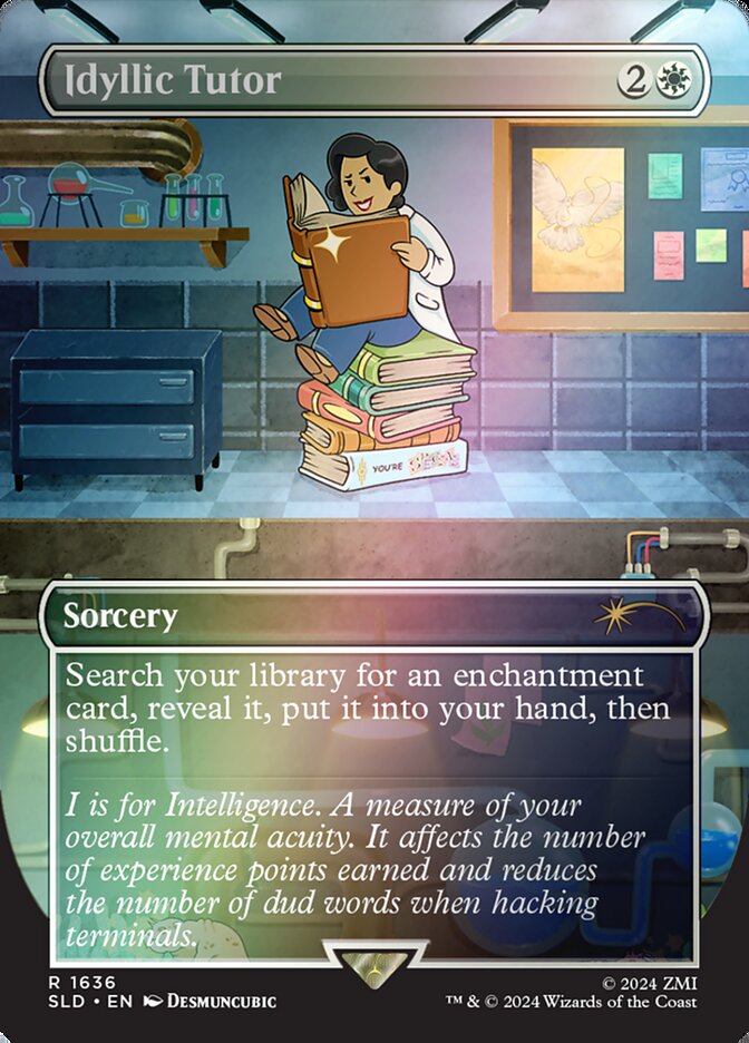 Idyllic Tutor 1636 (Secret Lair Drop Series)  - Foil | Good Games Adelaide SA