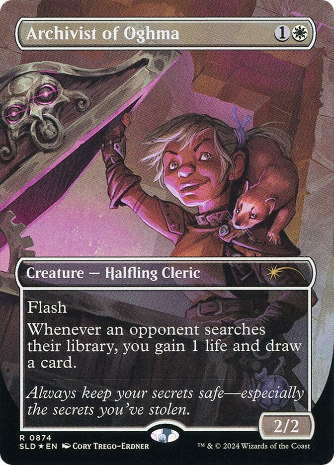 Archivist of Oghma 874 (Secret Lair Drop Series)  - Foil | Good Games Adelaide SA