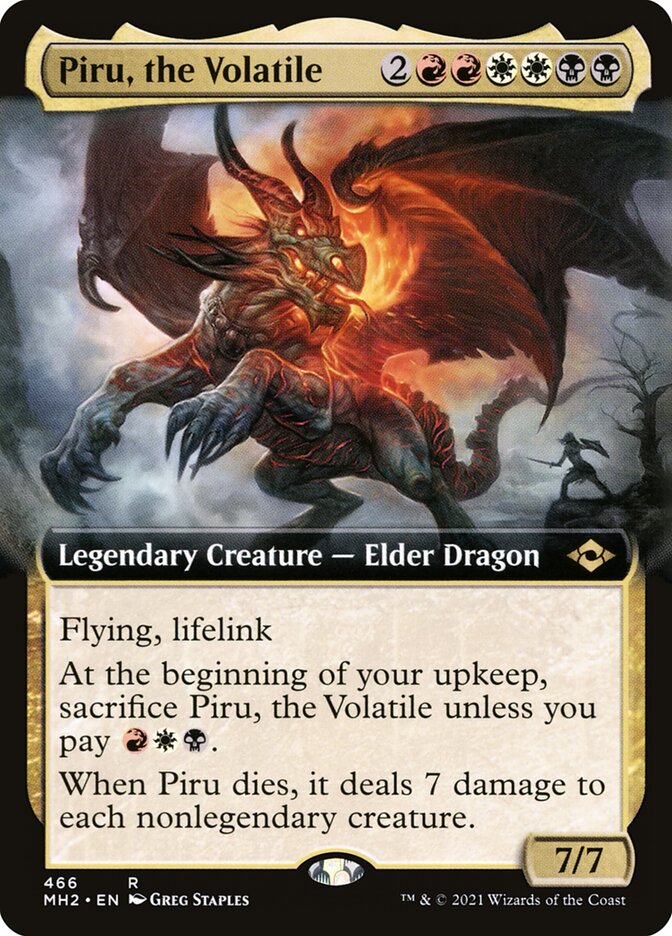 Piru, the Volatile 466 (Modern Horizons 2)  - Foil | Good Games Adelaide SA