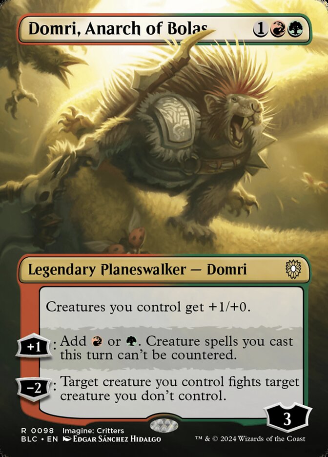 Domri, Anarch of Bolas 98 (Commander: Bloomburrow)  - Foil | Good Games Adelaide SA