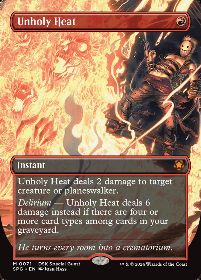 Unholy Heat 71 (Special Guests)  - Foil | Good Games Adelaide SA