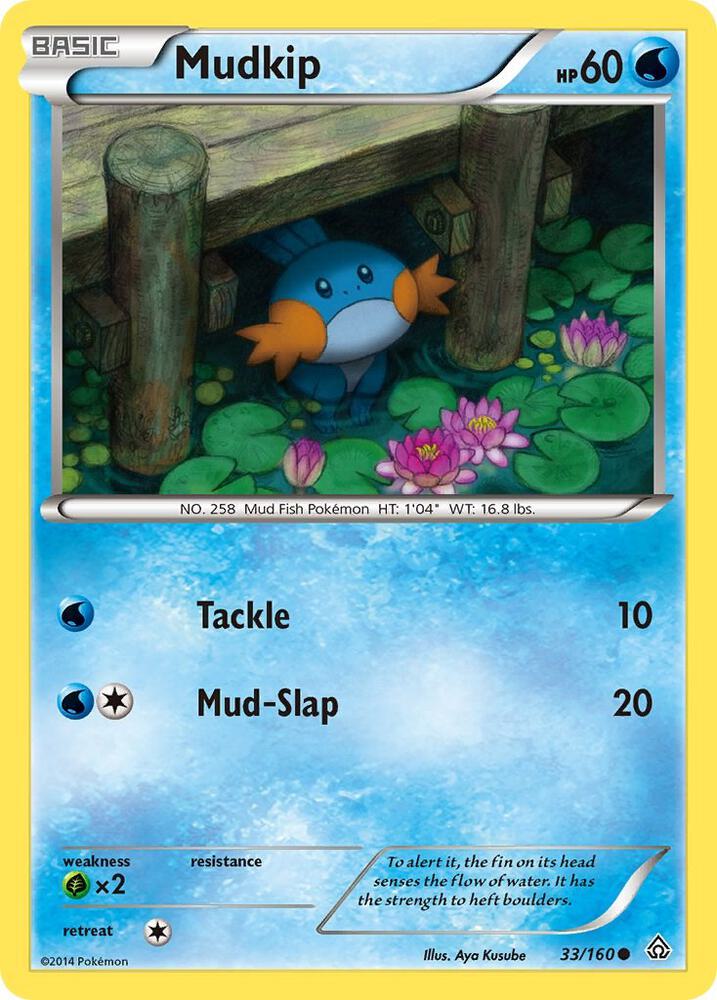 Mudkip 33/160 (XY - Primal Clash)  | Good Games Adelaide SA