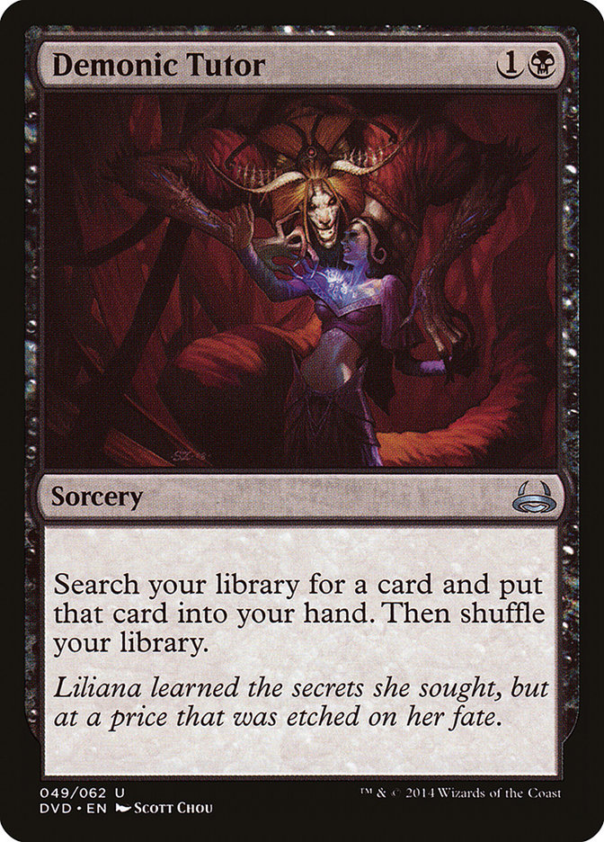 Demonic Tutor 49 (Duel Decks: Anthology)  | Good Games Adelaide SA