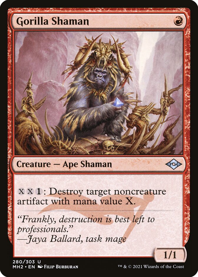 Gorilla Shaman 280 (Modern Horizons 2)  - Foil | Good Games Adelaide SA