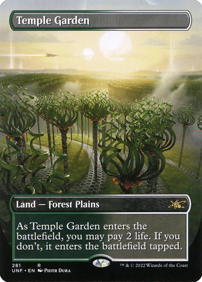 Temple Garden 281 (Unfinity)  - Foil | Good Games Adelaide SA