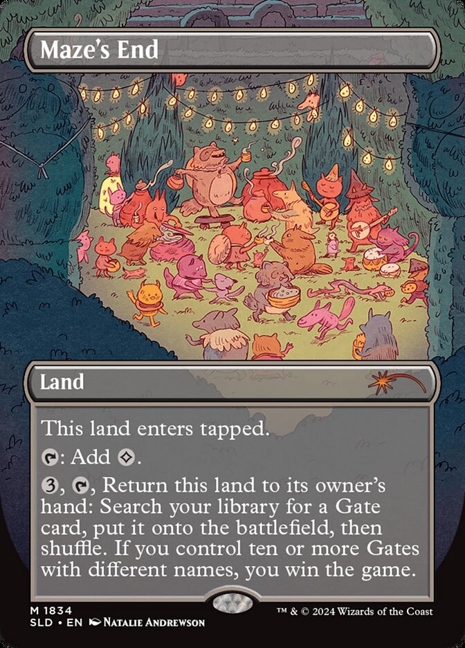 Maze's End 1834 (Secret Lair Drop Series)  - Foil | Good Games Adelaide SA