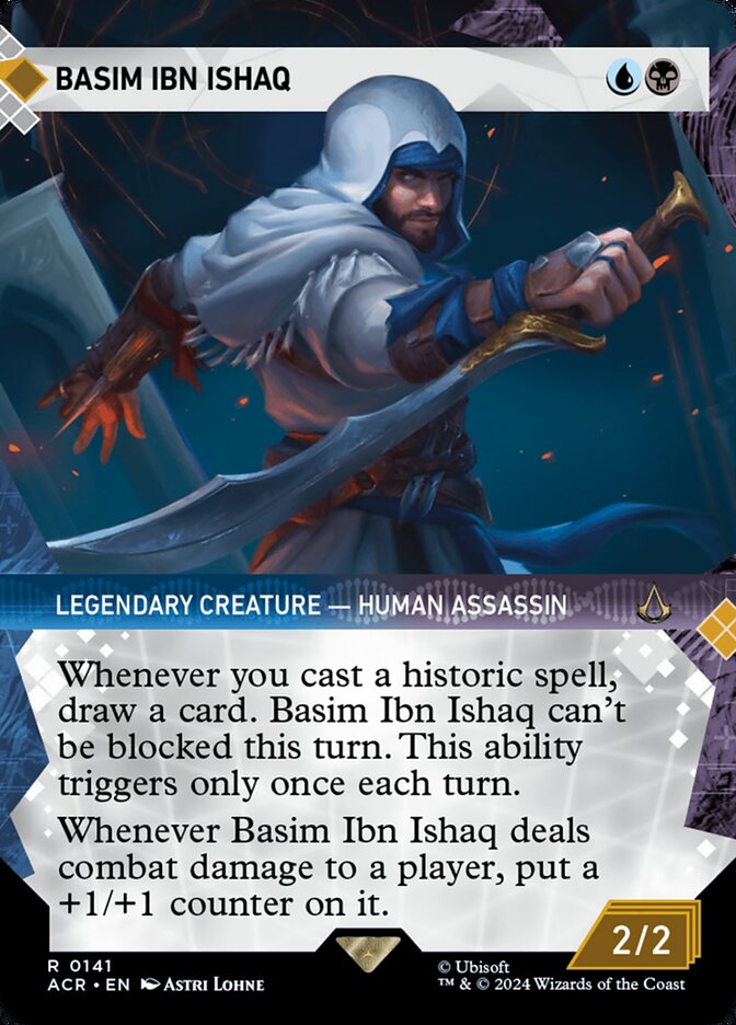 Basim Ibn Ishaq 141 (Universes Beyond: Assassin's Creed)  - Foil | Good Games Adelaide SA