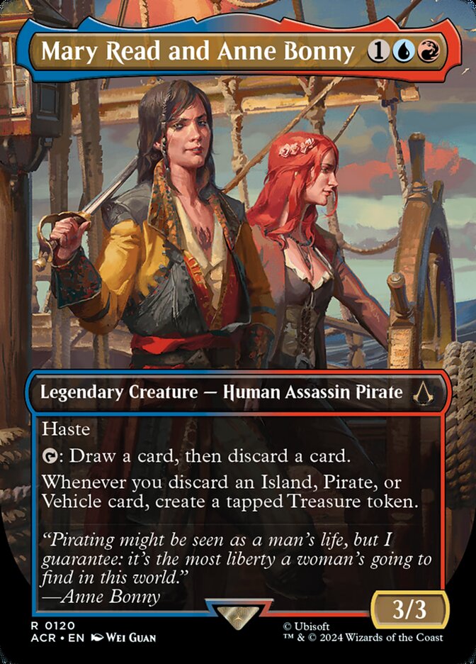 Mary Read and Anne Bonny 120 (Universes Beyond: Assassin's Creed)  | Good Games Adelaide SA