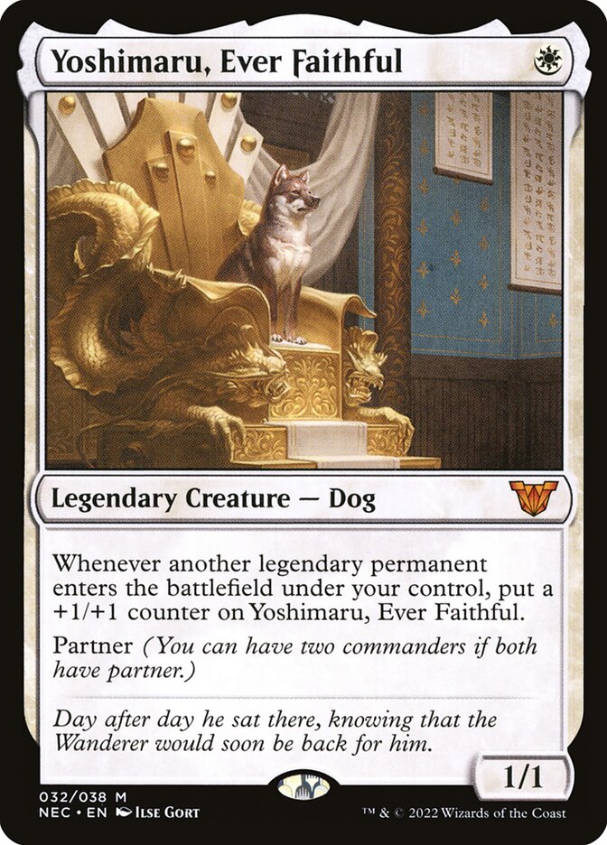 Yoshimaru, Ever Faithful 32/38 (Commander: Kamigawa: Neon Dynasty)  | Good Games Adelaide SA