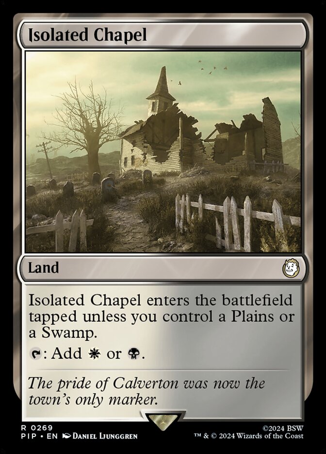 Isolated Chapel 269 (Universes Beyond: Fallout)  | Good Games Adelaide SA