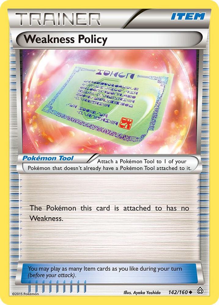 Weakness Policy 142/160 (XY - Primal Clash)  | Good Games Adelaide SA
