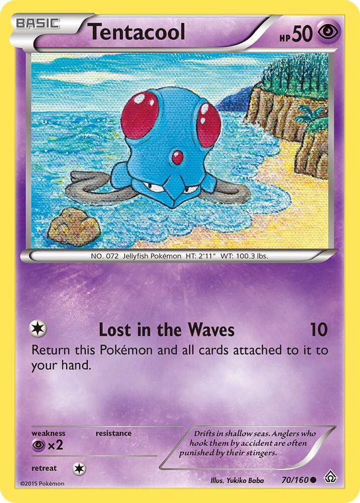 Tentacool 70/160 (XY - Primal Clash)  | Good Games Adelaide SA