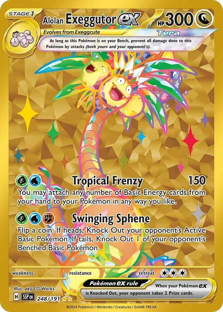 Alolan Exeggutor ex 248/191 (SV08: Surging Sparks)  - Holofoil | Good Games Adelaide SA