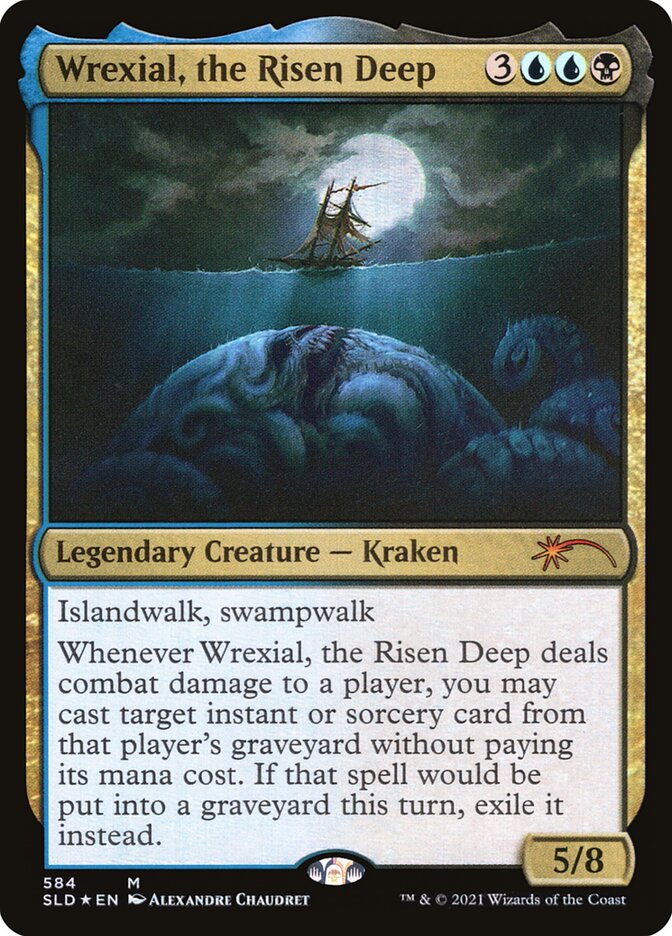 Wrexial, the Risen Deep 584 (Secret Lair Drop Series)  - Foil | Good Games Adelaide SA