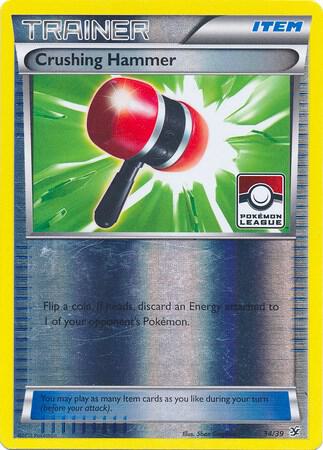 Crushing Hammer 34 39 Pokemon League 034/039 (League & Championship Cards)  - Reverse Holofoil | Good Games Adelaide SA