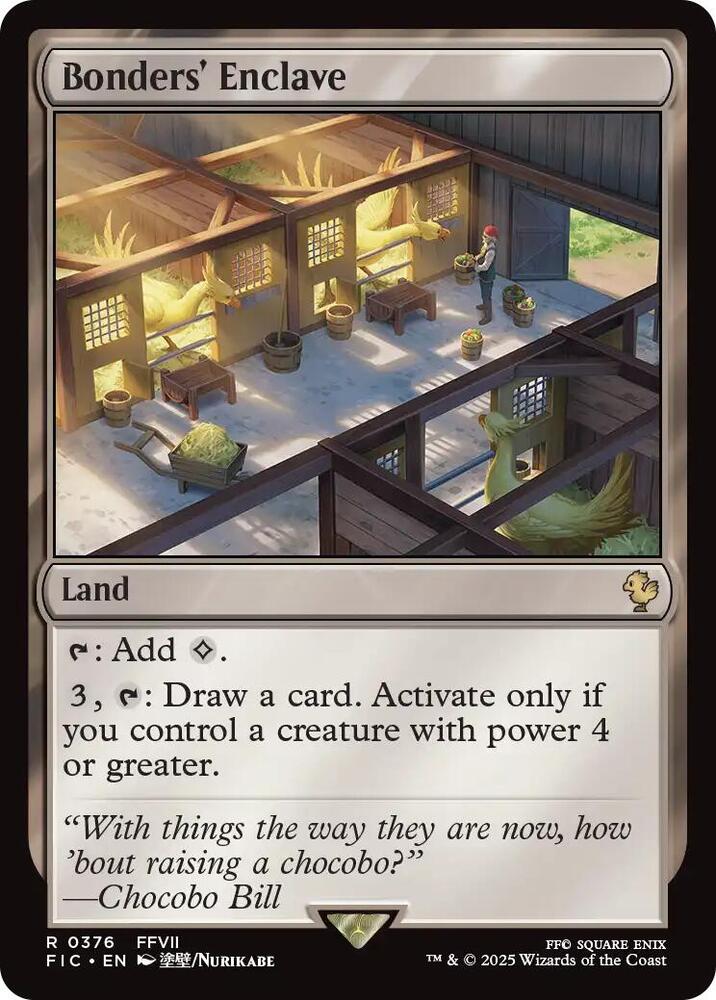 Bonders Enclave 376 (Commander: FINAL FANTASY)  - Foil | Good Games Adelaide SA