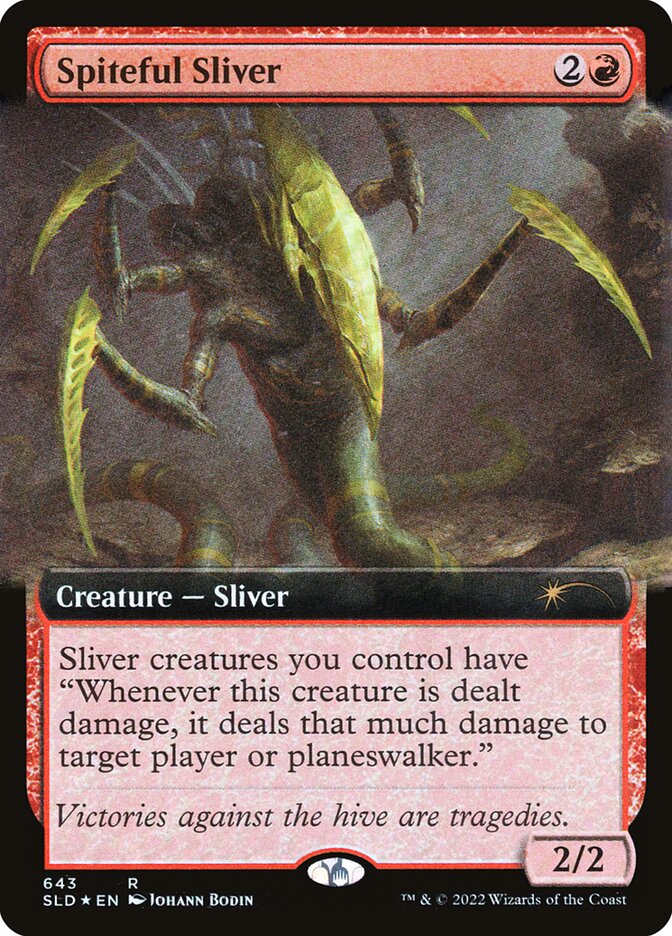 Spiteful Sliver 643 (Secret Lair Drop Series)  - Foil | Good Games Adelaide SA