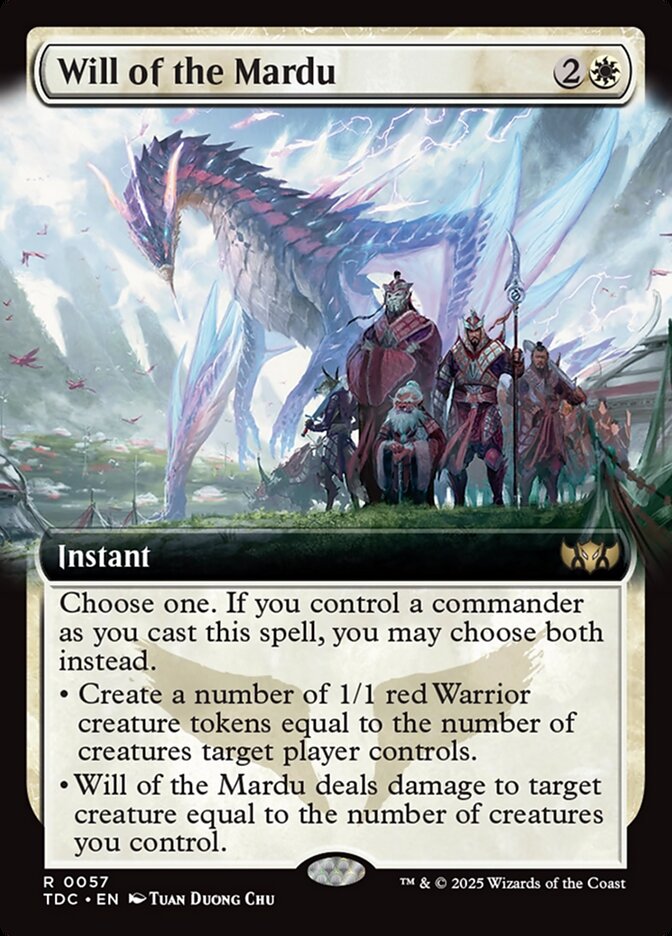 Will of the Mardu 57 (Commander: Tarkir: Dragonstorm)  | Good Games Adelaide SA