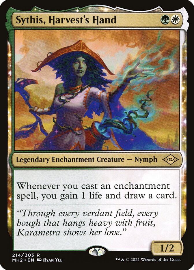 Sythis, Harvest's Hand 214 (Modern Horizons 2)  - Foil | Good Games Adelaide SA