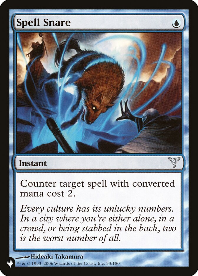 Spell Snare 33/180 (The List Reprints)  | Good Games Adelaide SA