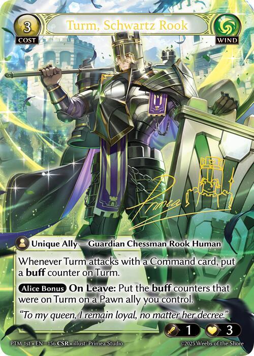 Turm Schwartz Rook CSR 156 (Phantom Monarchs)  - Foil | Good Games Adelaide SA