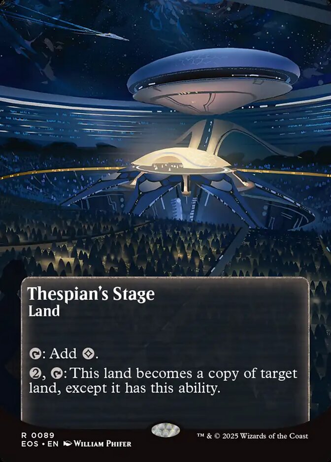 Thespian's Stage 89 (Edge of Eternities: Stellar Sights)  - Foil | Good Games Adelaide SA