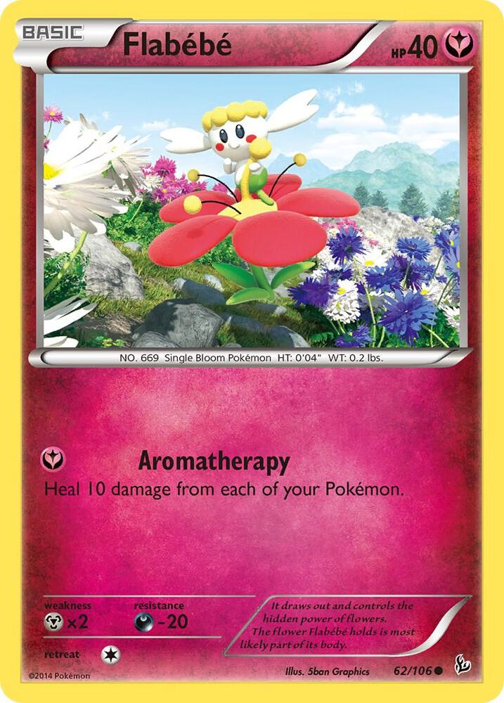 Flabebe 62/106 (XY - Flashfire)  | Good Games Adelaide SA