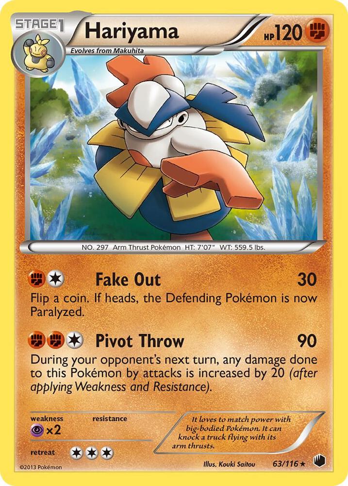 Hariyama 63/116 (Plasma Freeze)  | Good Games Adelaide SA