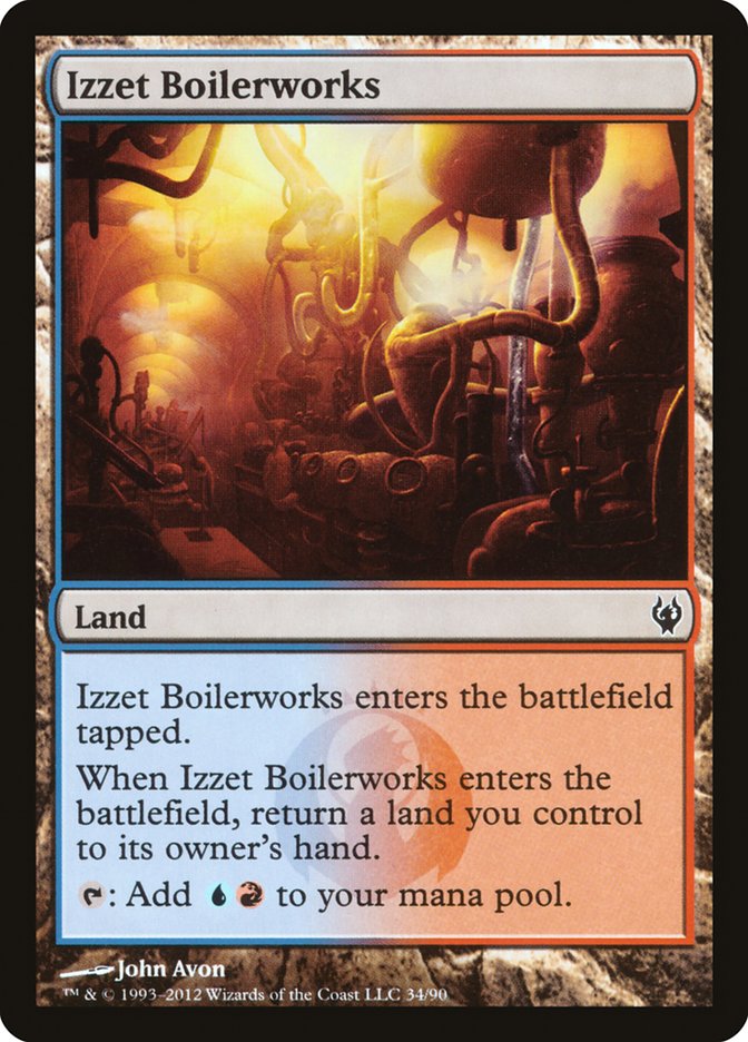 Izzet Boilerworks 34 (Duel Decks: Izzet vs. Golgari)  | Good Games Adelaide SA