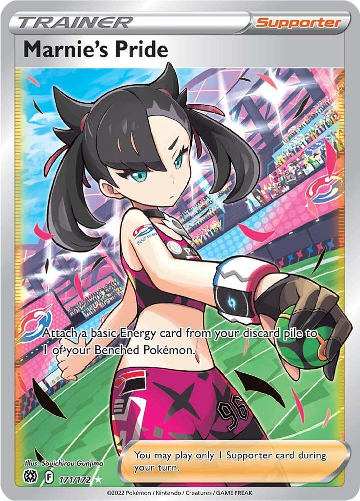 Marnie's Pride Full Art 171/172 (SWSH09: Brilliant Stars)  - Holofoil | Good Games Adelaide SA