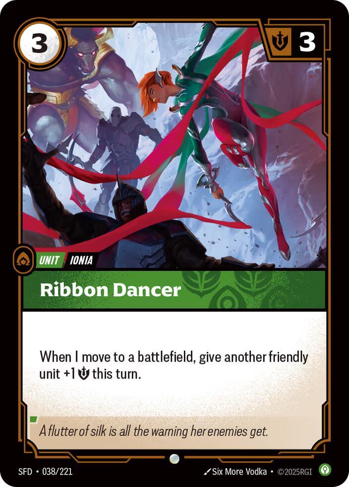 Ribbon Dancer 038/221 (Spiritforged)  | Good Games Adelaide SA