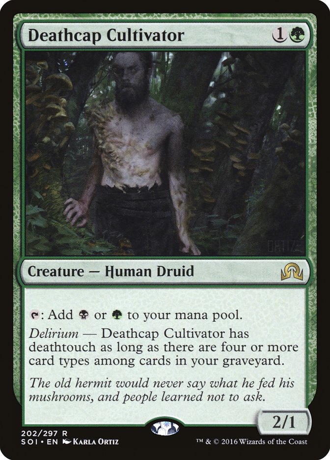 Deathcap Cultivator 202 (Shadows over Innistrad)  | Good Games Adelaide SA