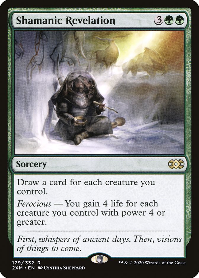 Shamanic Revelation 179 (Double Masters)  - Foil | Good Games Adelaide SA