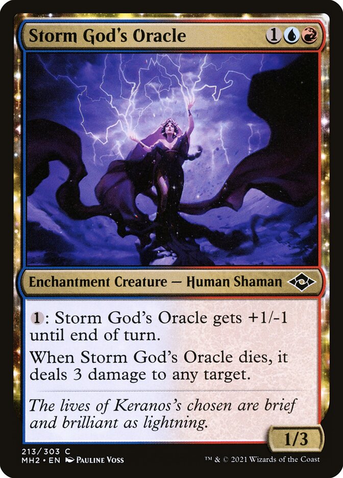 Storm God's Oracle 213 (Modern Horizons 2)  | Good Games Adelaide SA
