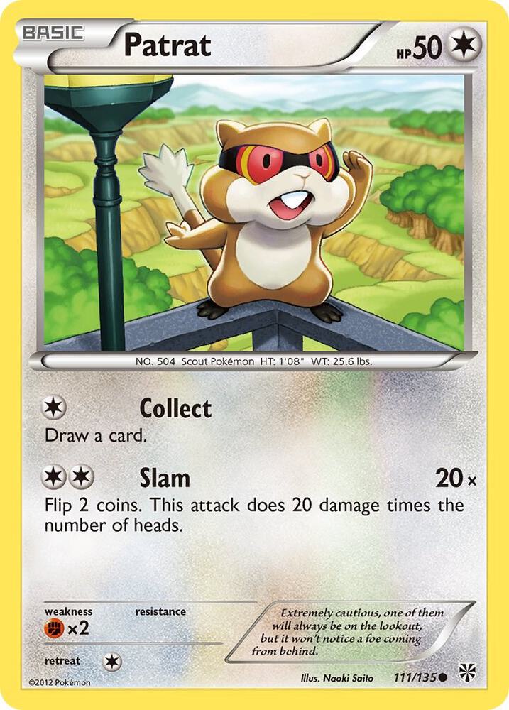 Patrat 111 111/135 (Plasma Storm)  - Reverse Holofoil | Good Games Adelaide SA