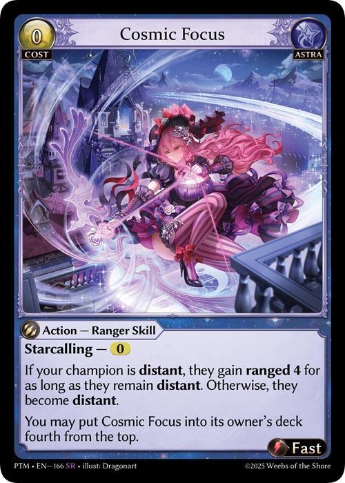 Cosmic Focus 166 (Phantom Monarchs)  - Foil | Good Games Adelaide SA