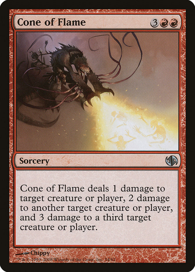 Cone of Flame 54 (Duel Decks: Jace vs. Chandra)  | Good Games Adelaide SA