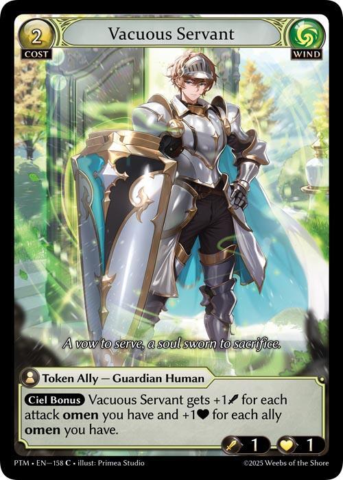 Vacuous Servant 158 (Phantom Monarchs)  | Good Games Adelaide SA