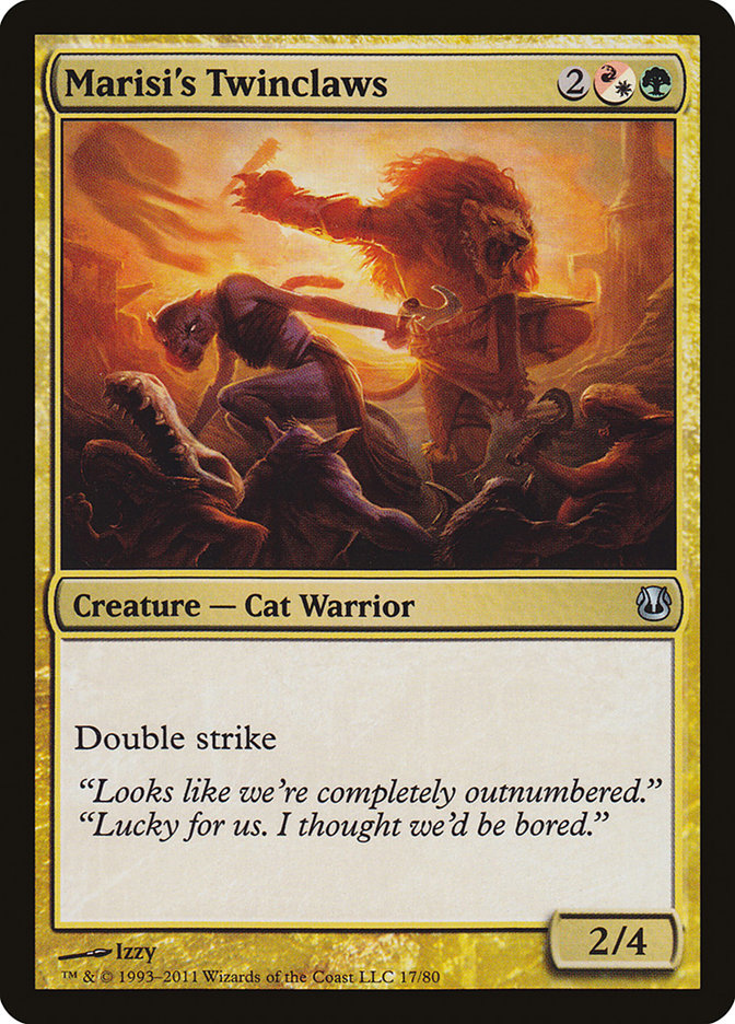 Marisi's Twinclaws 17 (Duel Decks: Ajani vs. Nicol Bolas)  | Good Games Adelaide SA