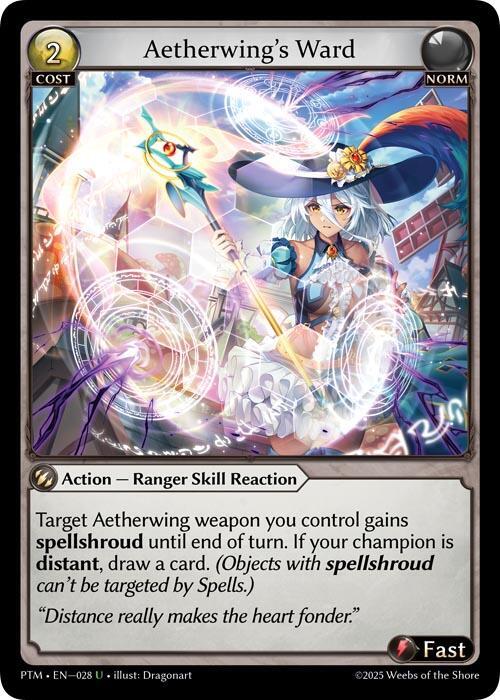 Aetherwings Ward 028 (Phantom Monarchs)  - Foil | Good Games Adelaide SA