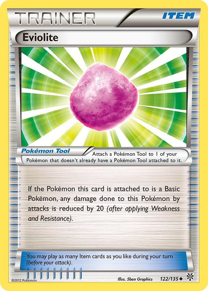 Eviolite 122/135 (Plasma Storm)  - Reverse Holofoil | Good Games Adelaide SA